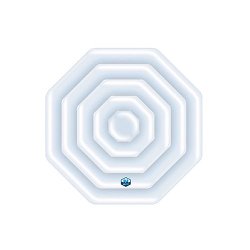 Couvercle Gonflable Pour Spa Gonflable Octogonal 5/6 Places 155 X 155 Cm