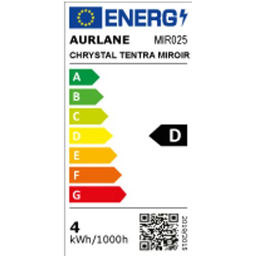 Miroir Salle De Bain LED Auto-éclairant Border Lines 70x45