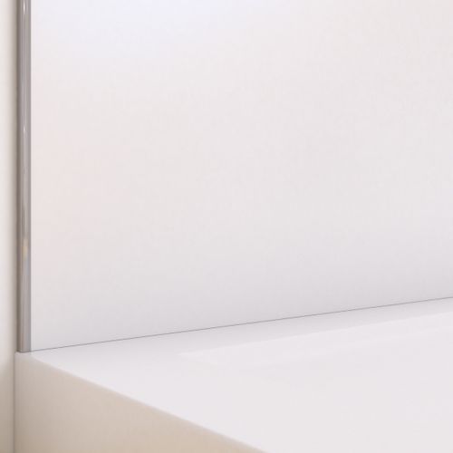 Panneau Mural Finition Aluminium Blanc 120 X 210 Cm - Wall'it Blanc