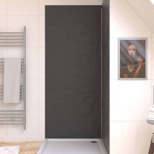 Panneau Mural Pierre Finition Ardoise 90 X 210 Cm - Stone'it Ardoise