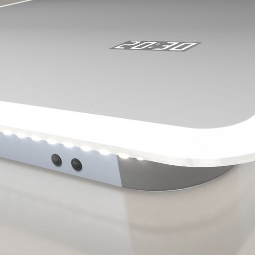 Miroir Salle De Bain LED Rectangulaire Auto-éclairant 80x70cm - Ulysse LED 80