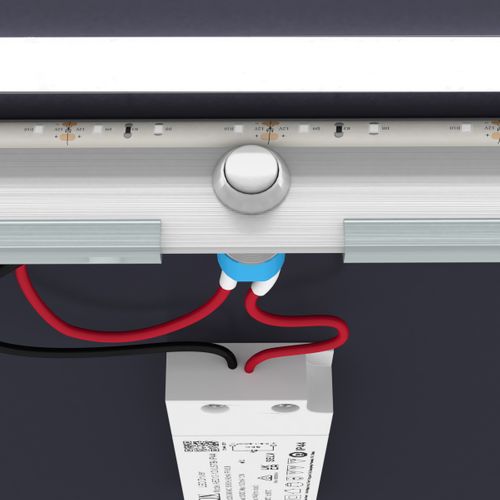 Miroir Salle De Bain Rond Avec Eclairage LED - Diamètre 50cm - Go LED