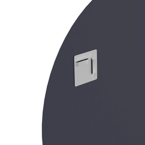 Miroir Salle De Bain Rond - Diamètre 50cm - Go