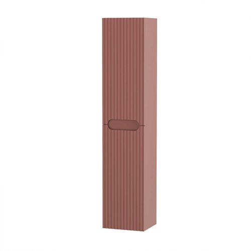 Colonne De Salle De Bain Terracotta Suspendu - Hauteur 120 Cm - 2 Portes - Leon