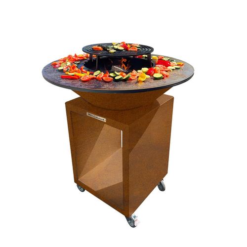 Brasero Couleur Corten Diamètre 95cm