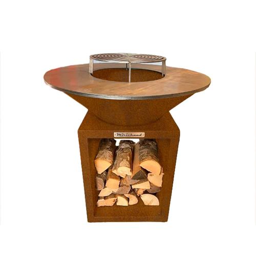 Brasero Couleur Corten Diamètre 95cm