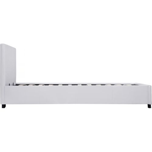 Lit Avec Coffre "carla" - 90 X 190 Cm - Blanc