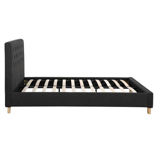 Lit "emmy" - 160 X 200 Cm - Gris Foncé