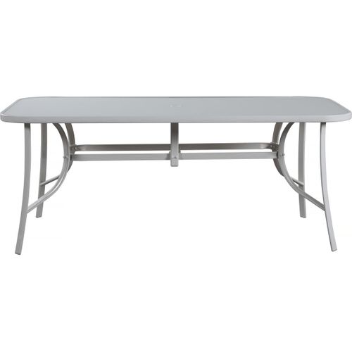 Table De Jardin "cordoba" - Phoenix - 8 Places - Blanc