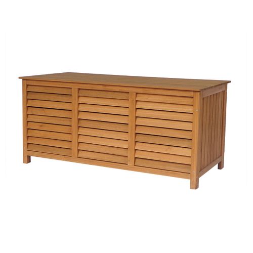Coffre De Jardin En Bois "macao" - 130 X 64 X 60 Cm - Marron