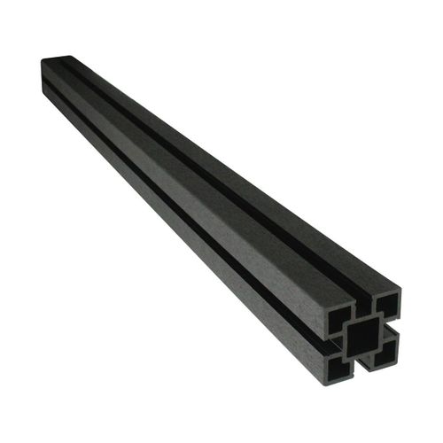 Kit Clôture 1.6 X 1.2 M Composite - Kit De Fixation  - Gris