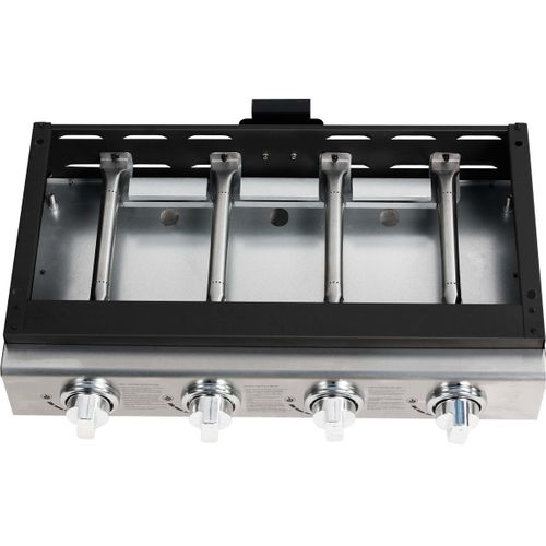 Plancha "presto 4" - 4 Brûleurs - 9.7kw - Gris