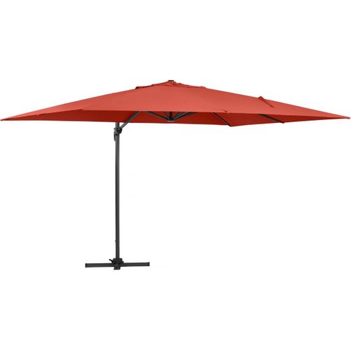 Parasol Déporté "sun 4" - 3 X 4 M - Rouge