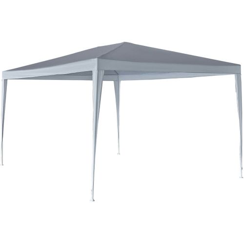 Tonnelle De Jardin "natacha 4" - 12 M² - 3 X 4 M - Blanc