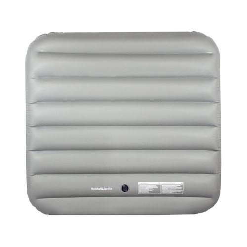 Couverture Gonflable Pour - 134 X 134 Cm - Grise