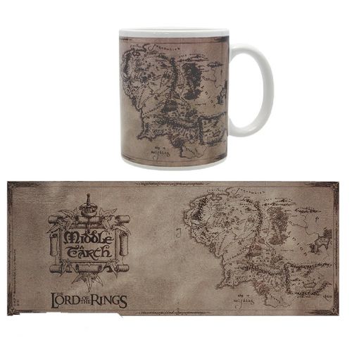 Le Seigneur Des Anneaux Mug Carte