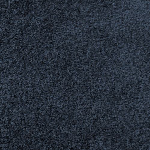 Pouf En Velours Pieds Épingles Noirs