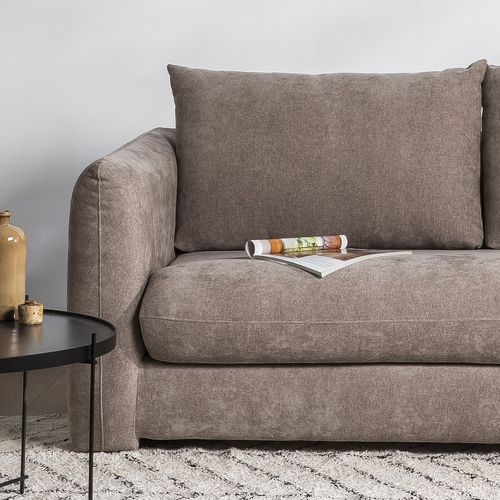 Canapé Convertible 2,5 Places En Tissu