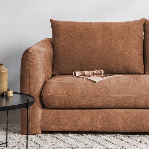 Canapé Convertible 2,5 Places En Tissu