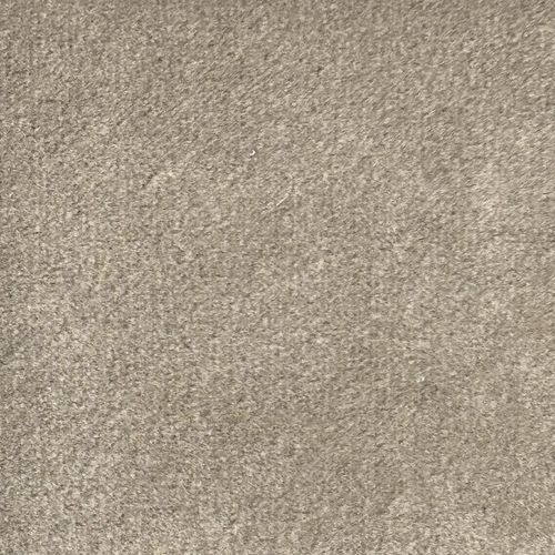 Pouf En Velours Pieds Bois Foncé