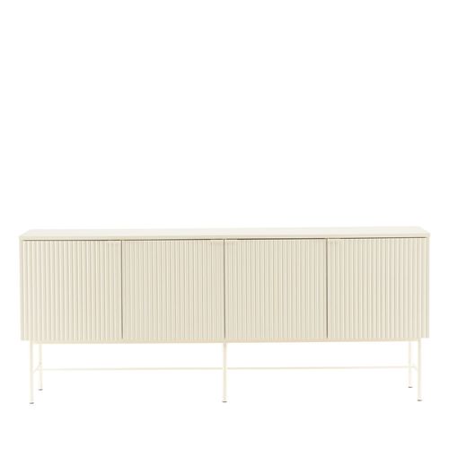 Buffet 4 Portes En Bois Et Métal L180cm