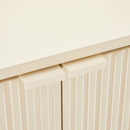 Buffet 4 Portes En Bois Et Métal L180cm