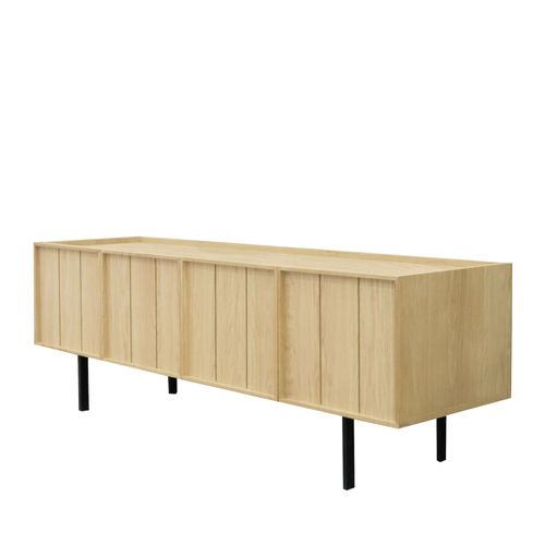 Meuble TV 4 Portes En Bois L160cm