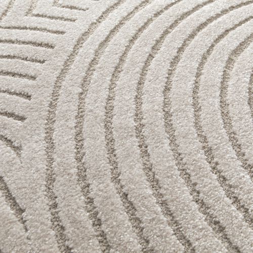 Tapis Contemporain à Motif Géométrique