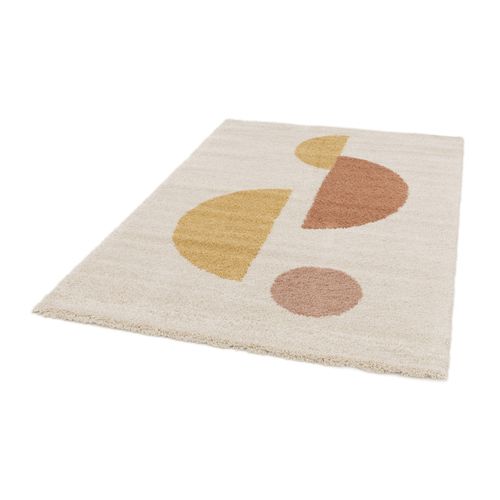 Tapis Contemporain à Motif Géométrique