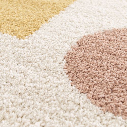 Tapis Contemporain à Motif Géométrique