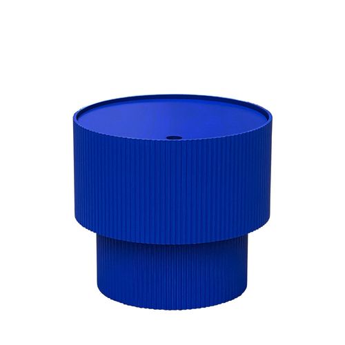 Table D'appoint Avec Rangement En Bois Ø38,5cm