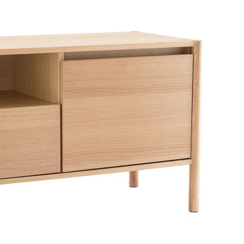Meuble TV 2 Portes 1 Tiroir En Bois L180cm