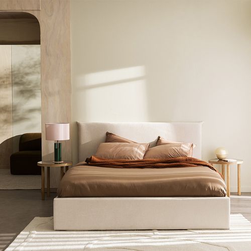 Lit Coffre En Tissu 160x200cm