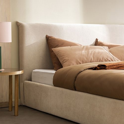 Lit Coffre En Tissu 160x200cm