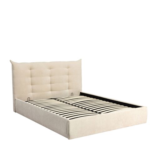 Lit Coffre En Tissu 160x200cm