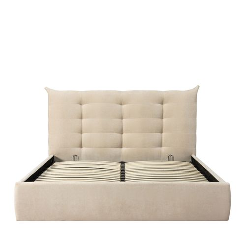 Lit Coffre En Tissu 160x200cm