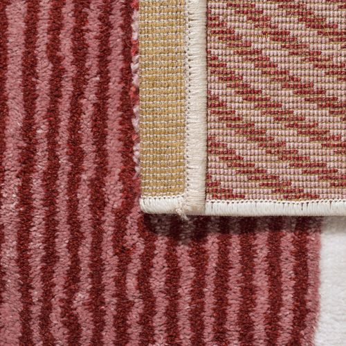 Tapis Contemporain à Motif Géométrique