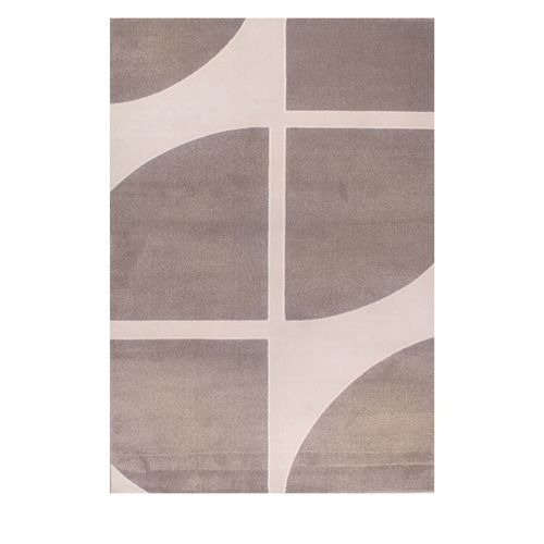 Tapis Contemporain à Motif Géométrique