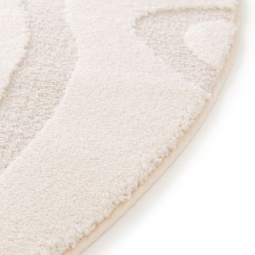 Tapis Contemporain De Forme Ronde