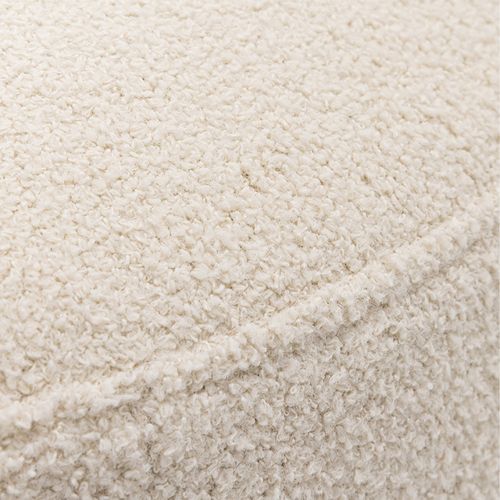 Banc Arrondi En Tissu Bouclette L105cm
