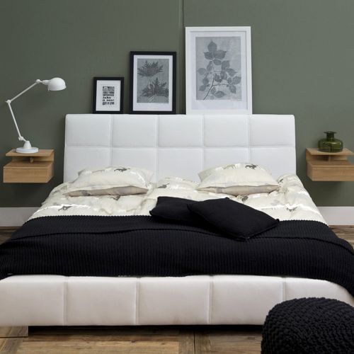 Table De Chevet Murale 1 Tiroir En Bois