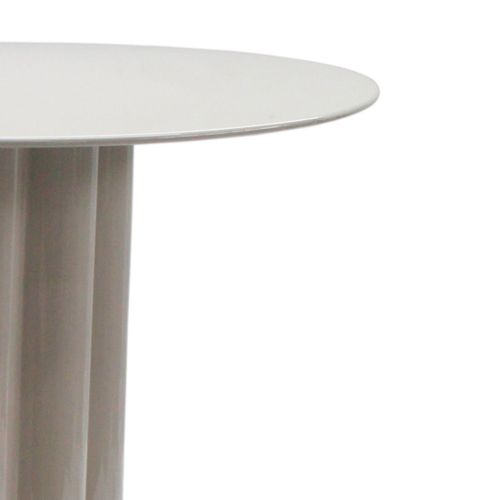 Table Basse Ronde En Aluminium D.64cm
