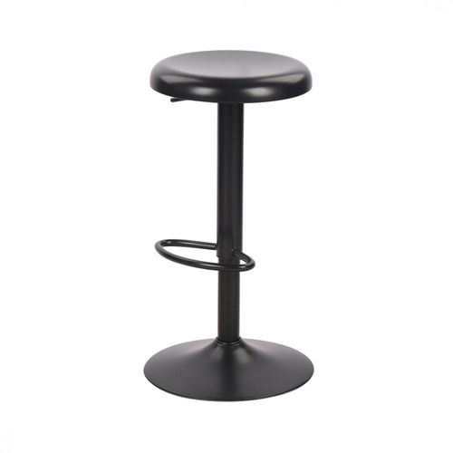 Tabouret De Bar Réglable En Métal H60-81cm