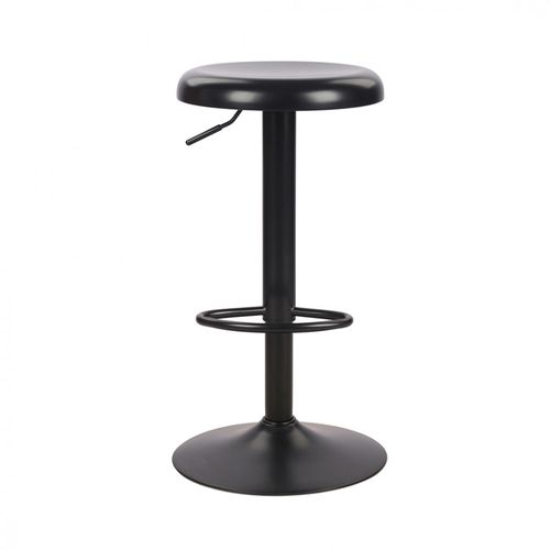 Tabouret De Bar Réglable En Métal H60-81cm