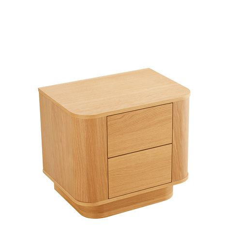 Table De Chevet 2 Tiroirs En Bois