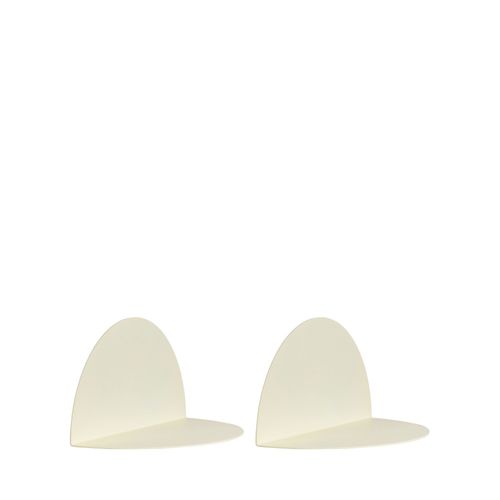 Lot De 2 Étagères Murales Demi-cercle En Métal L17,5cm