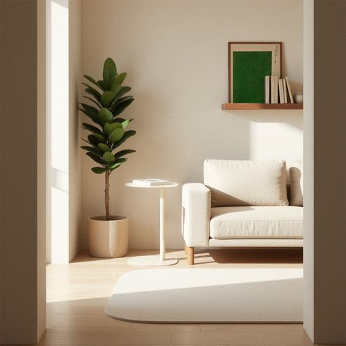 Bout De Canapé En Métal H66cm