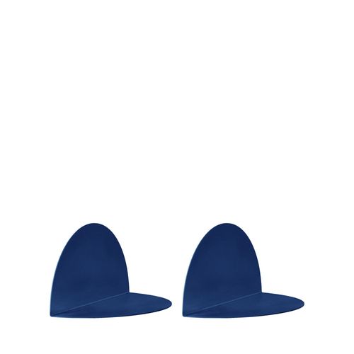 Lot De 2 Étagères Murales Demi-cercle En Métal L17,5cm