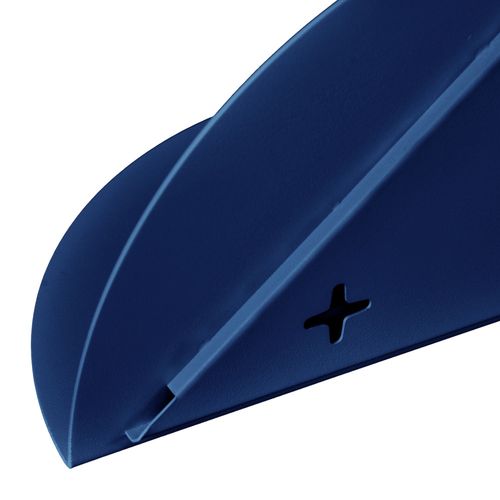 Lot De 2 Étagères Murales Demi-cercle En Métal L17,5cm