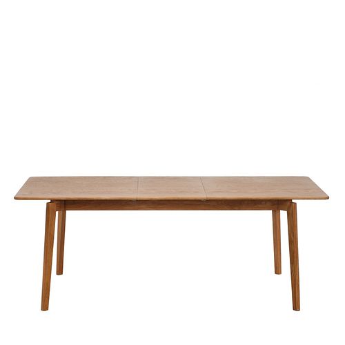 Table à Manger Extensible 6 à 10 Personnes En Bois 160-205x90cm